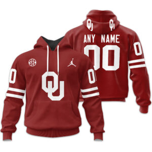 Oklahoma Sooners | Personalized Hoodie Mix Current Uniform