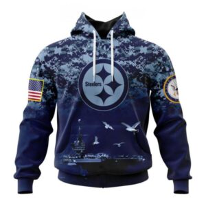 Pittsburgh Steelers | Honor US Navy Veterans Hoodies