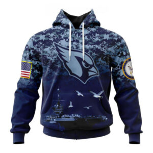 Arizona Cardinals | Honor US Navy Veterans Hoodies
