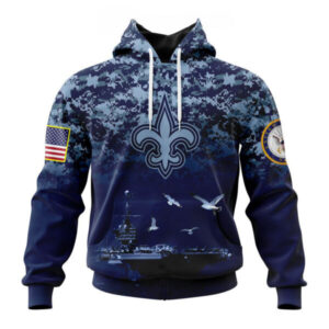 New Orleans Saints | Honor US Navy Veterans Hoodies