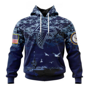 Atlanta Falcons | Honor US Navy Veterans Hoodies