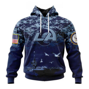 Los Angeles Rams | Honor US Navy Veterans Hoodies
